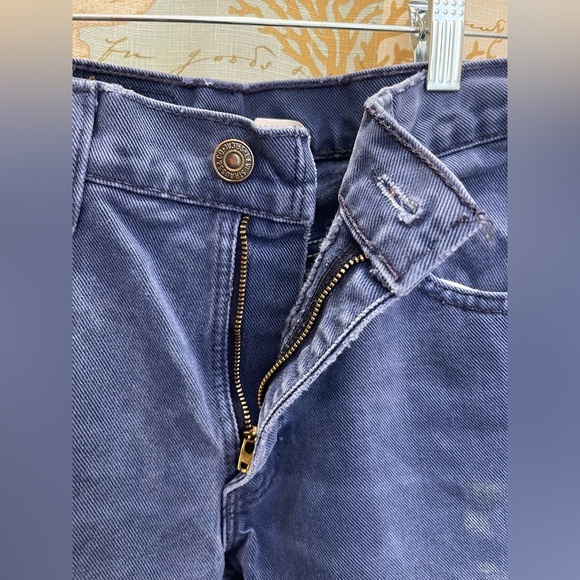 Levis 532 VTG 90’s Colbalt Blue Denim Jeans Womens 5M Streetwear *Flaw - Picture 9 of 12
